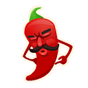 Fortnite Cool Pepper Emoji Transparent Image