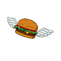 Fortnitebackpack Flying Burger