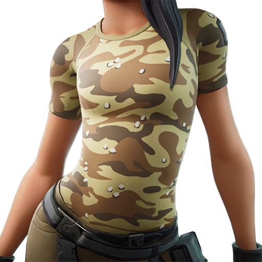 Fortnite Gear Specialist Maya (Brown Camo Full) Outfit Skin