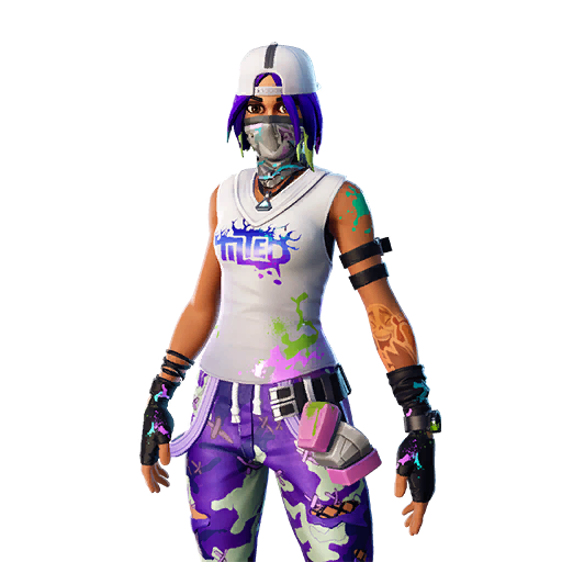 Fortnite Tilted Teknique (Streetstyle) Outfit Skin