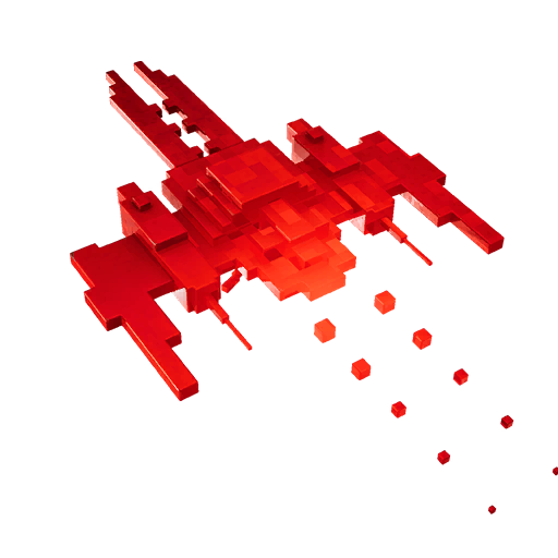 Fortnite Pixel Pilot (Red) Glider Skin