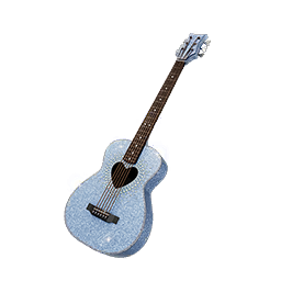 Baby Blue SC Guitar