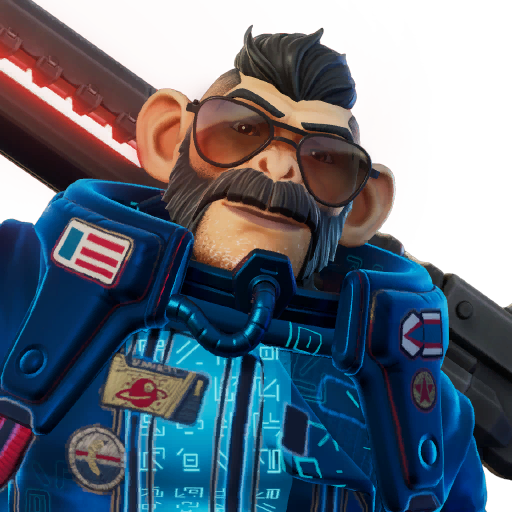 J.B. Chimpanski (Blue Rune)