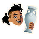 Fortnite Winner's Cup emoji