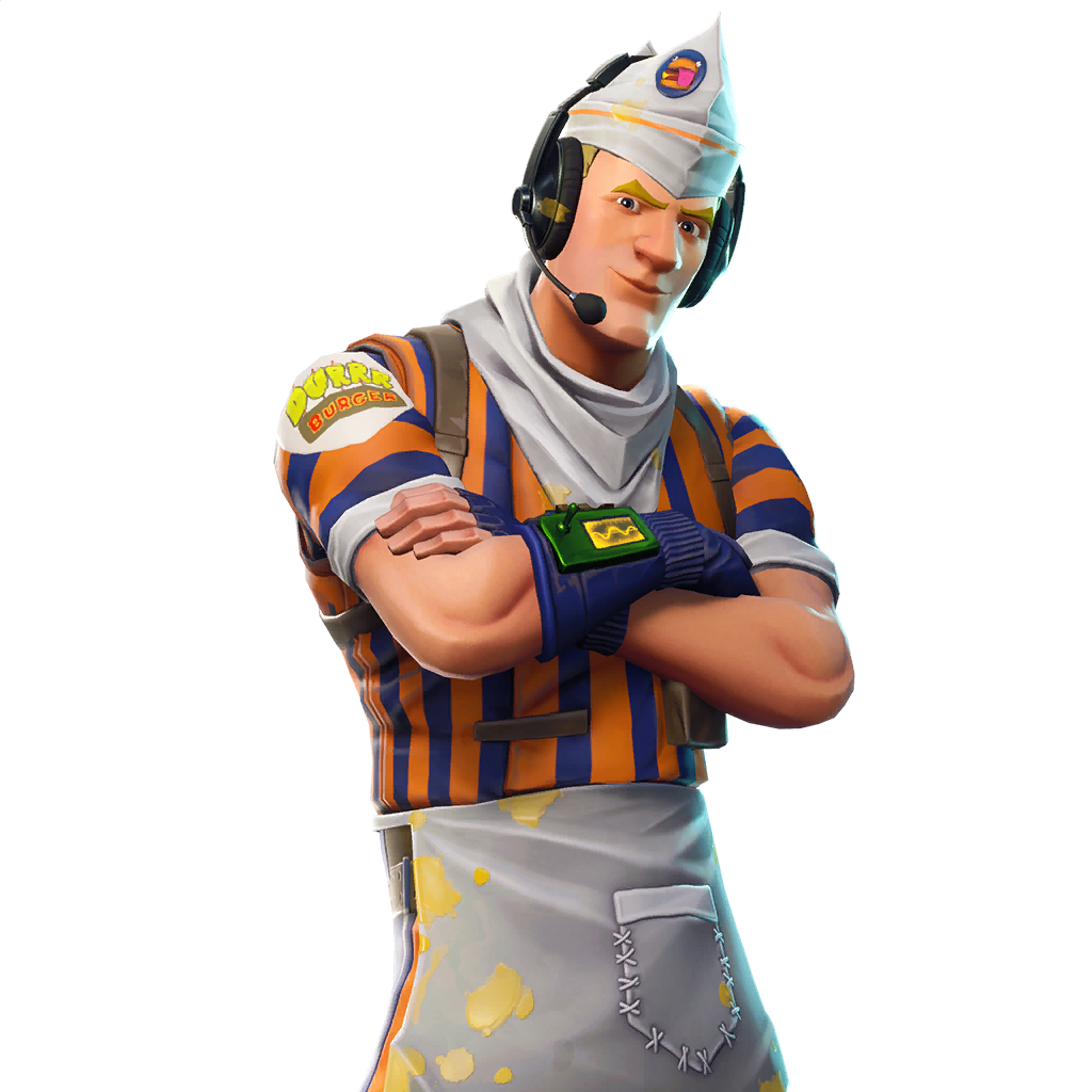 Fortnite Grill Sergeant Outfit Transparent Image