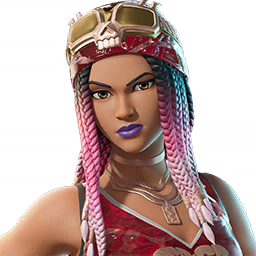 Cracked Crimson Keisha Cross