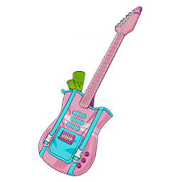 Fortnitebackpack Neko Miku Guitar