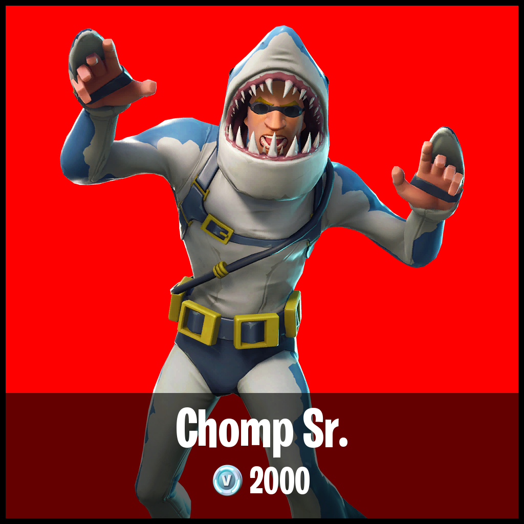 fortnite chomp sr figure