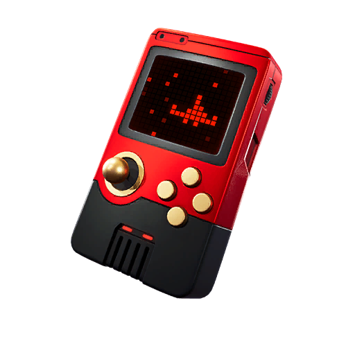 Fortnite Gameplan (Red) Backpack Skin