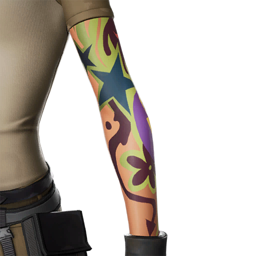 Fortnite Gear Specialist Maya (Psychedelic Tattoo) Outfit Skin