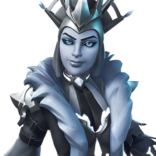 Fortnite The Ice Queen (Silver) Outfit Skin