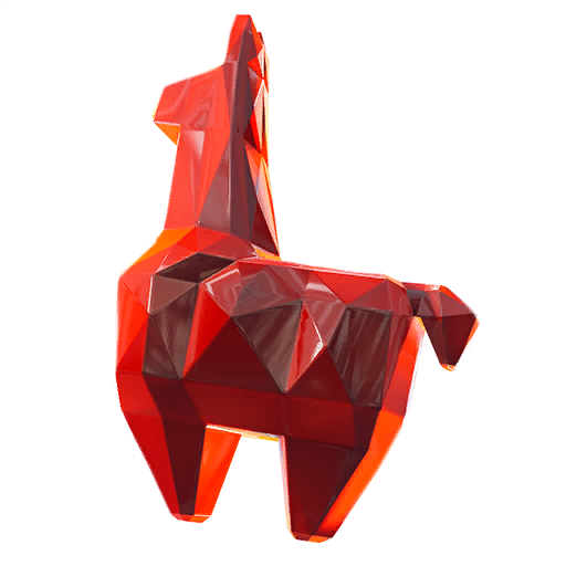 Fortnite Crystal Llama (Ruby) Backpack Skin