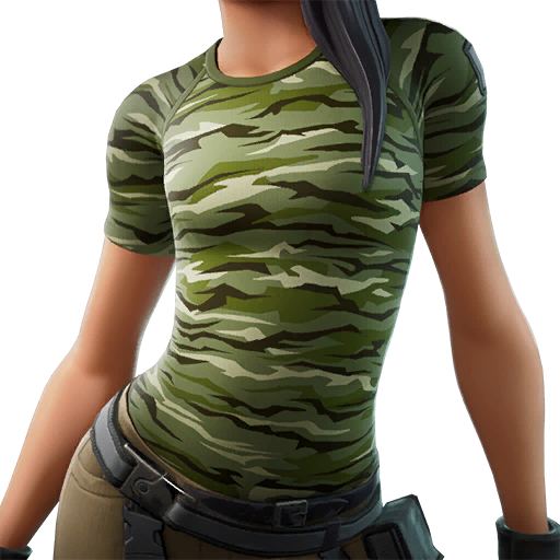Fortnite Gear Specialist Maya (Jungle Camo Full) Outfit Skin