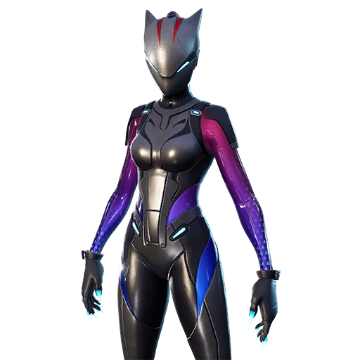 Fortnite Lynx (Stage 3 - No Ponytail) Outfit Skin