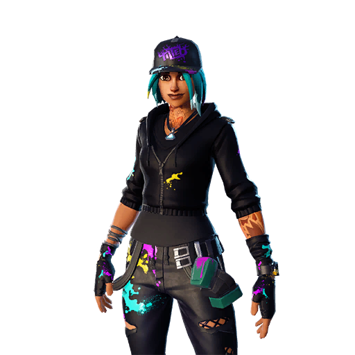 Fortnite Tilted Teknique (Hoodie) Outfit Skin