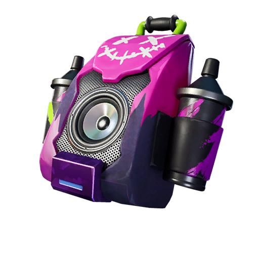 Fortnite Purple Jam backpack