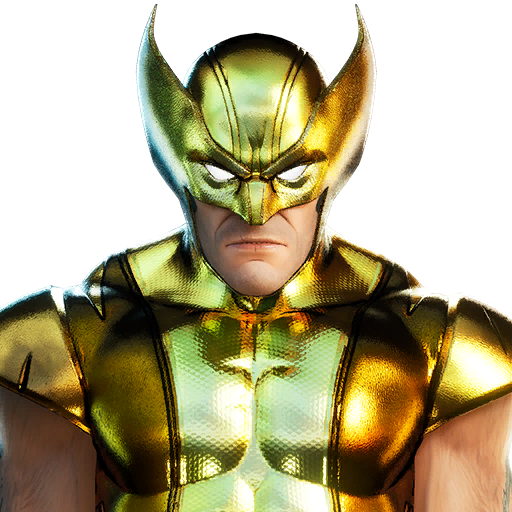Fortnite Wolverine (Gold Foil) Outfit Skin