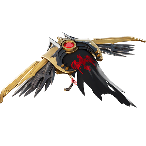 Fortnite Blade Raven (Gold) Glider Skin