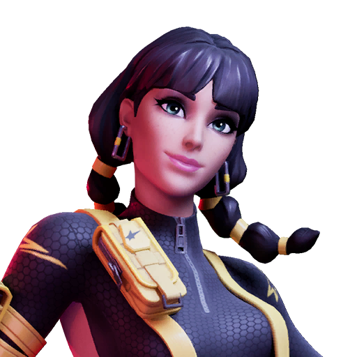 Fortnite CHIC (Yellow) Outfit Skin