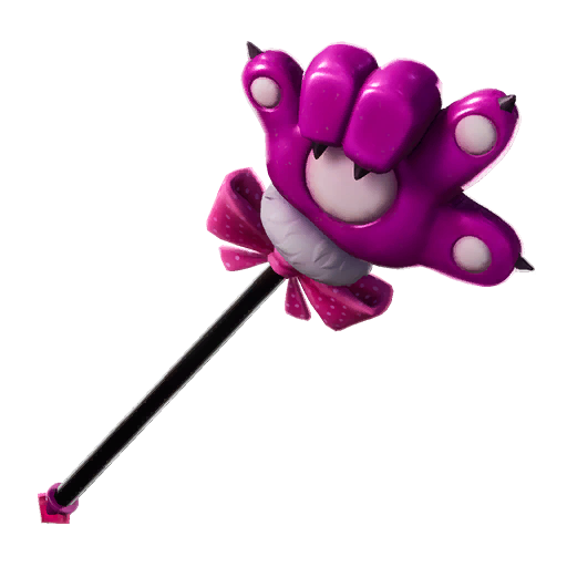 Fortnite Cuddle Paw Pickaxe Transparent Image