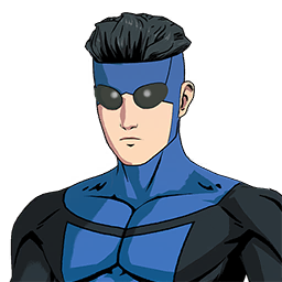 Invincible (Black & Blue)