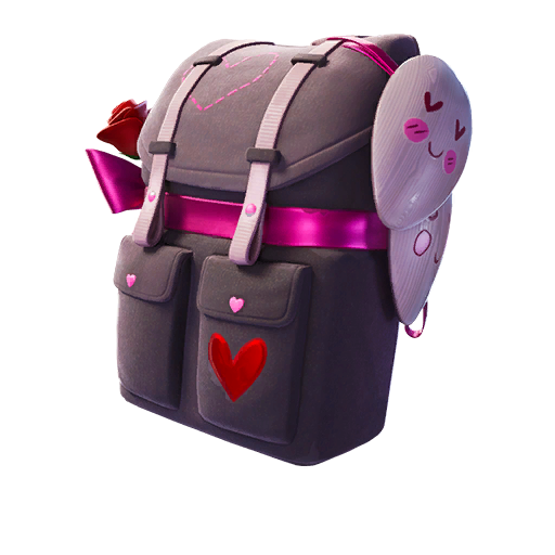 pink fortnite backpack