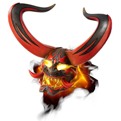 Shogun X's Fire Oni Mask