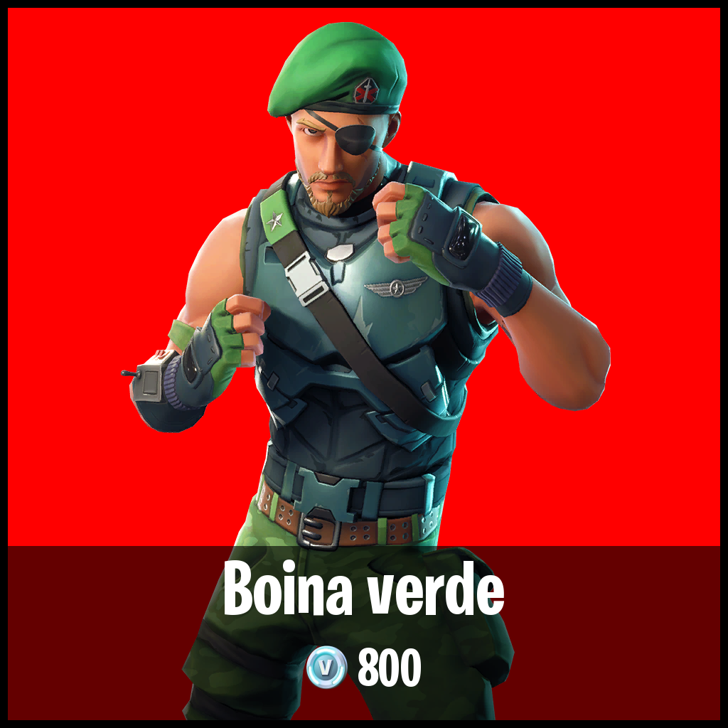 Boina verde