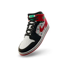 Air Jordan 1 Mid 'Ugly Christmas Sweater'