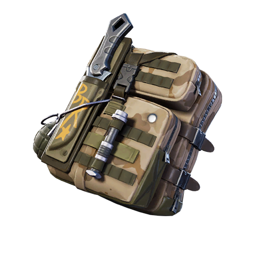 Fortnite Arroyo Pack (Brown Camo) Backpack Skin