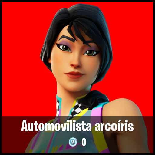 Automovilista arcoíris