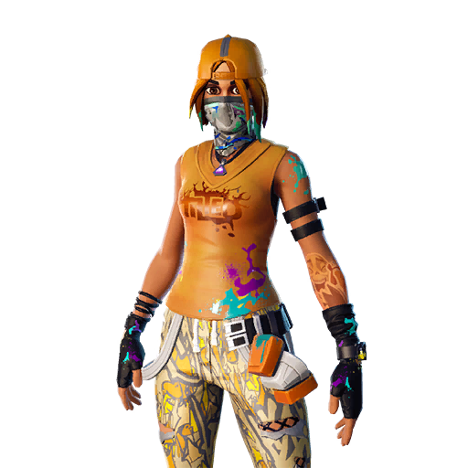 Fortnite Tilted Teknique (Wildstyle) Outfit Skin