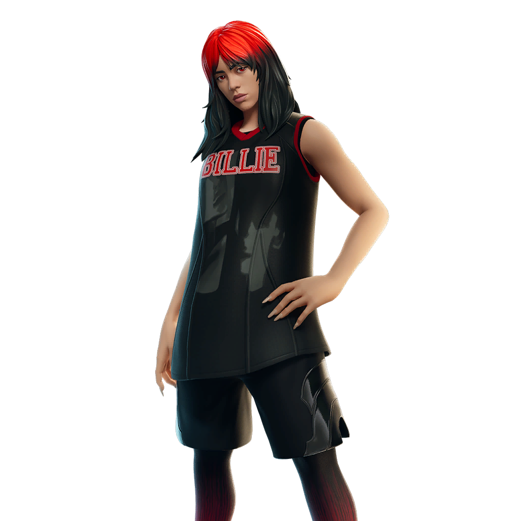 imagen principal del skin Billie de rojo