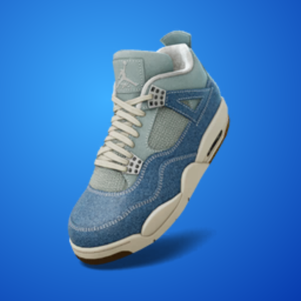 Air Jordan 4 'Sail/Worn Blue'