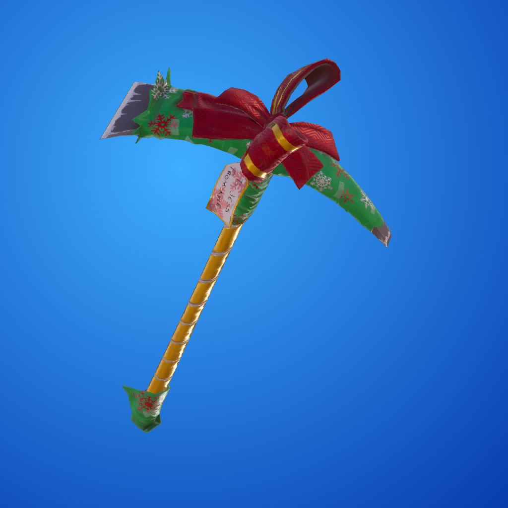 Pickaxe ID 22 HolidayGiftWrap