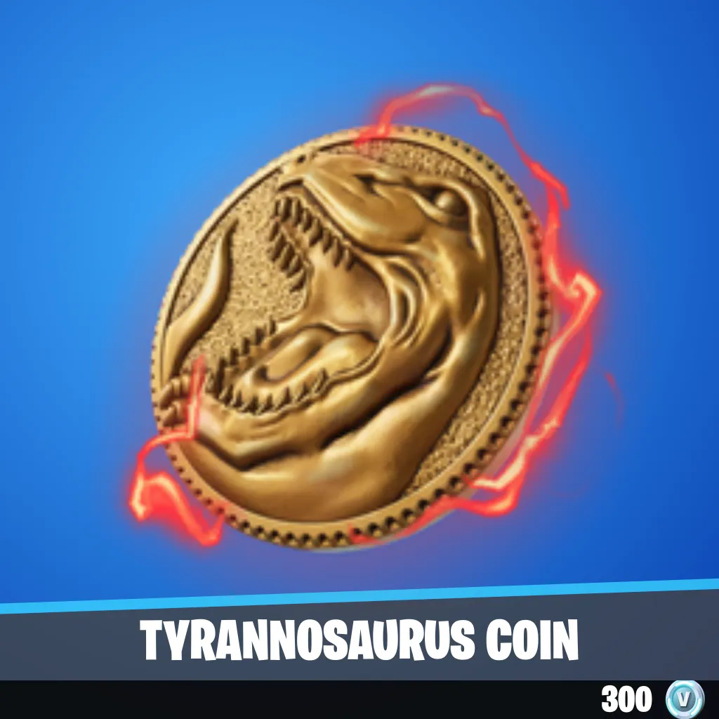 Tyrannosaurus Coin