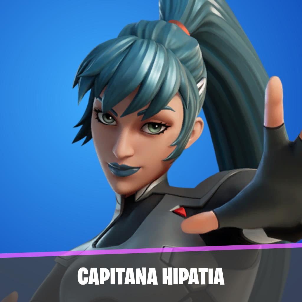 imagen principal del skin Capitana Hipatia