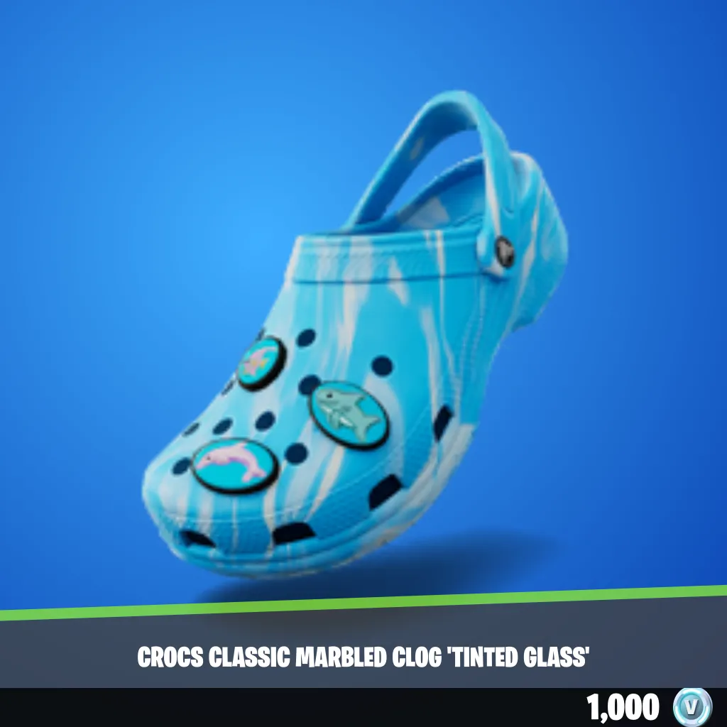 Crocs Classic Marbled Clog 'Tinted Glass'