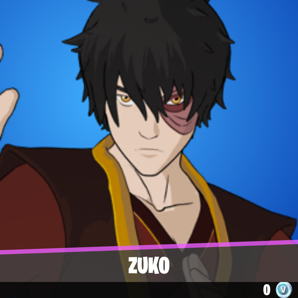 imagen principal del skin Zuko