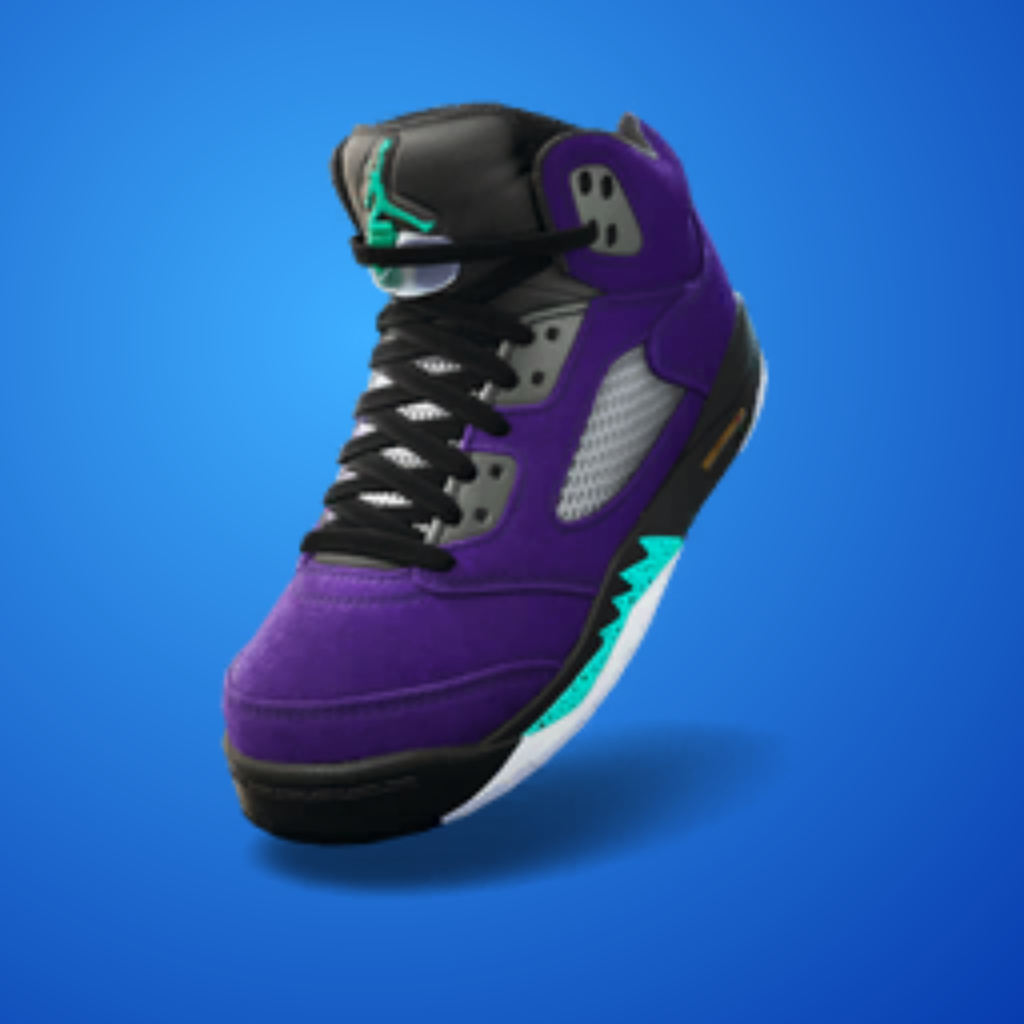 Air Jordan 5 Retro 'Reverse Grape' fortnite shoes