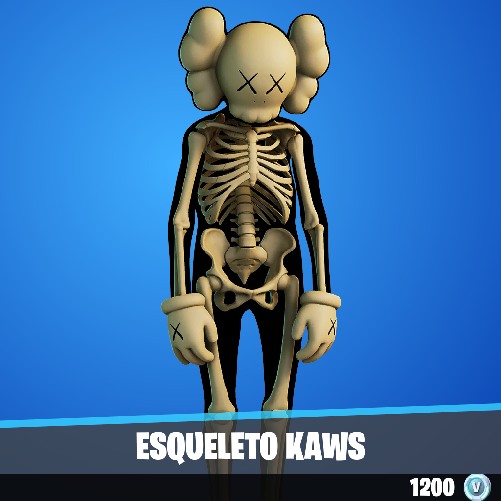 Esqueleto KAWS
