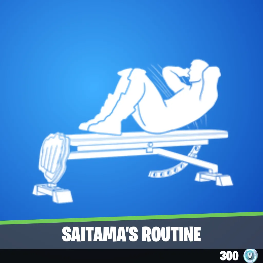 Saitama's Routine