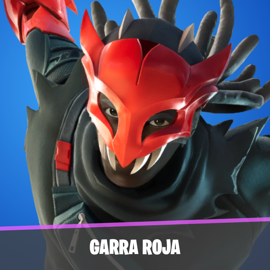 imagen principal del skin Garra roja