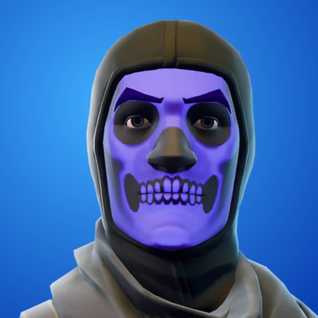 Purple Glow Skull Trooper