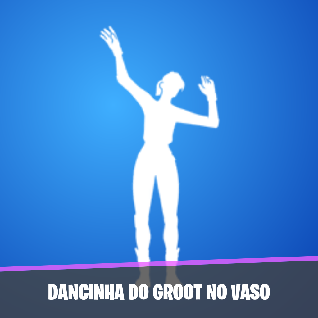 Dancinha do Groot no Vaso