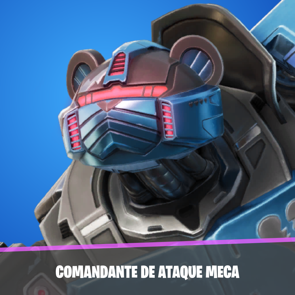imagen principal del skin Comandante de Ataque Meca