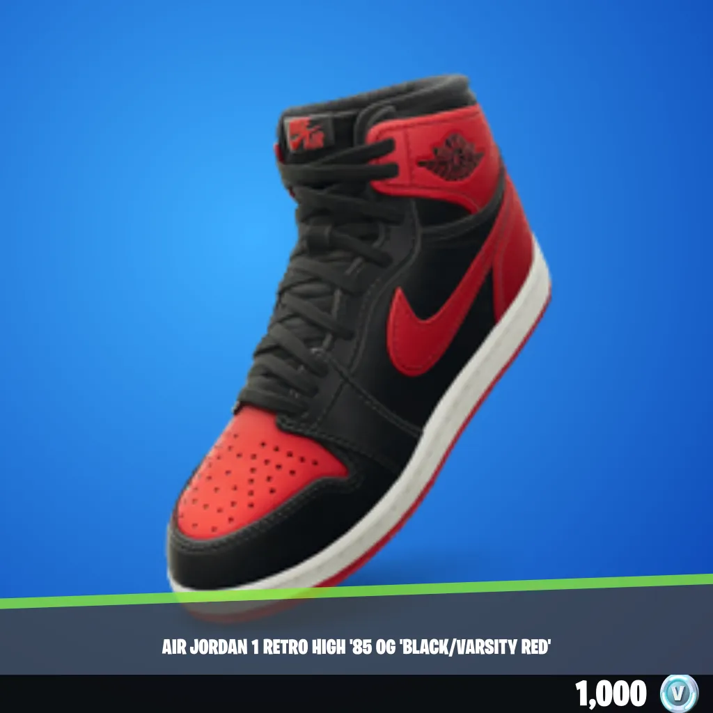 Air Jordan 1 Retro High '85 OG 'Black/Varsity Red'