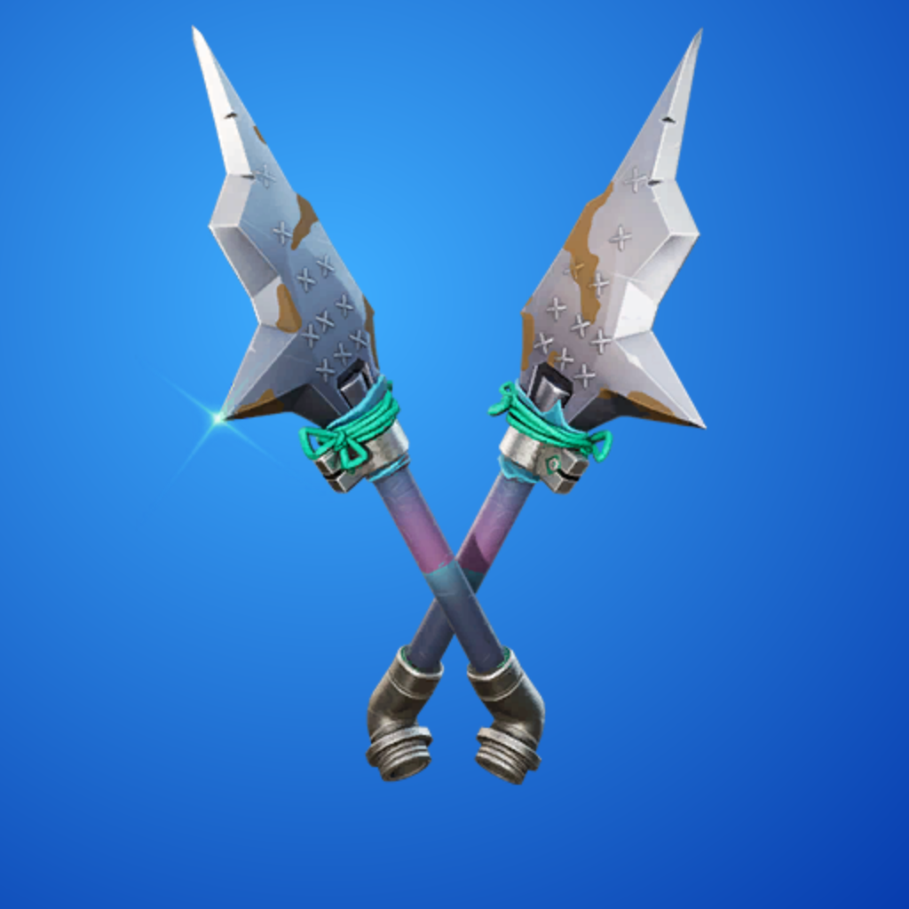 Tide Axes (Aqua) –Fortnite RARE