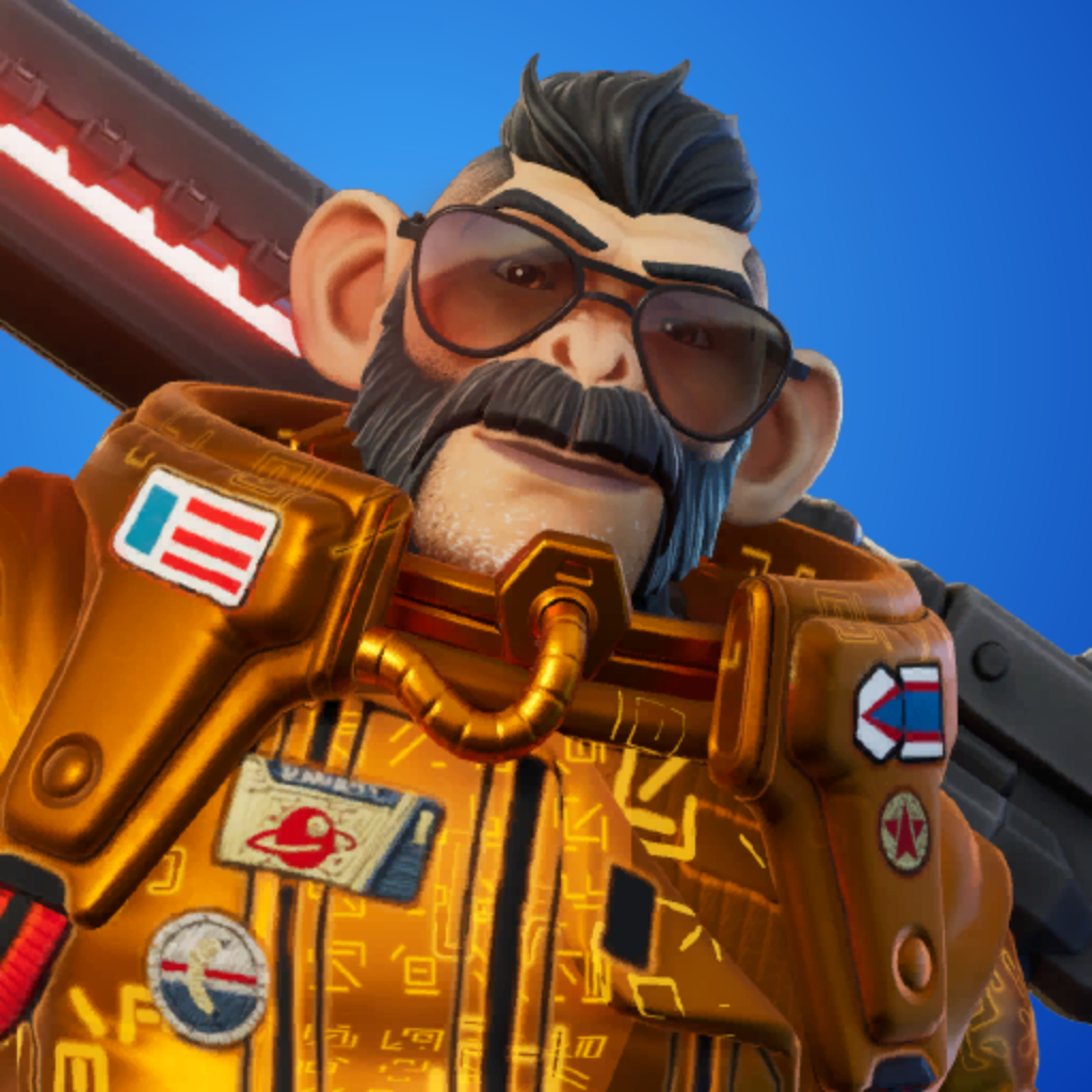 J.B. Chimpanski (Golden Rune) –Fortnite Epic