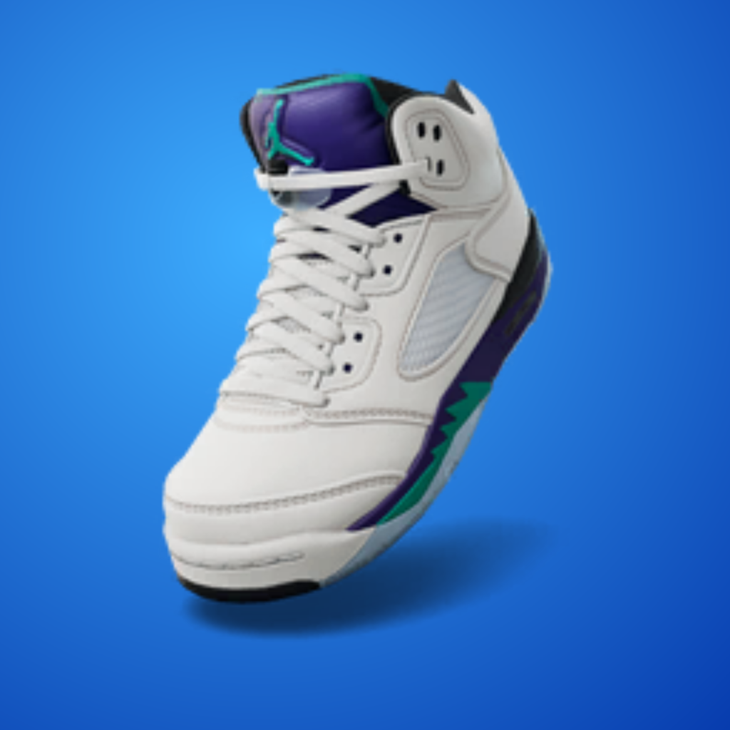 Air Jordan 5 Retro OG 'Grape' fortnite shoes